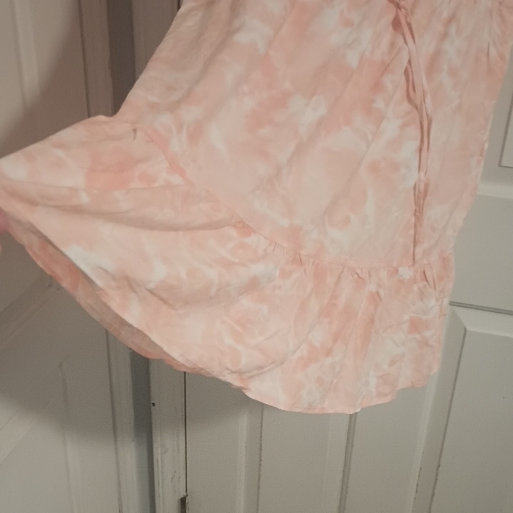 Time and Tru Peach Midi Dress - Picture 4 of 7